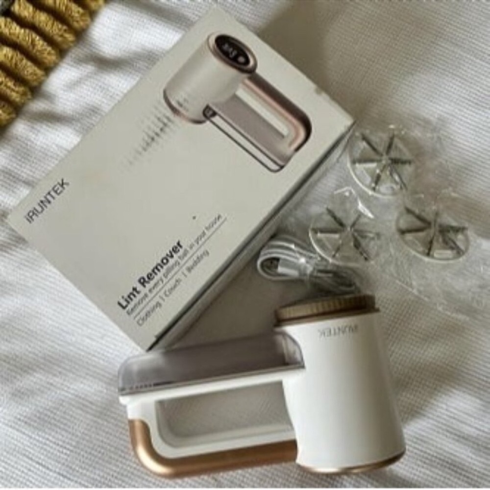New Rechargeable Fabric Shaver, Electric Commercial Lint Remover with LED Displa
